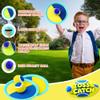Aunnitery Toss and Catch Ball Set Beach Toys for Kids Outdoor Toys and Yard Games for Boys and Girls Improves Focus Great for Exercise Fun Easter Christmas Birthday Gift Idea (Yellow) view 2