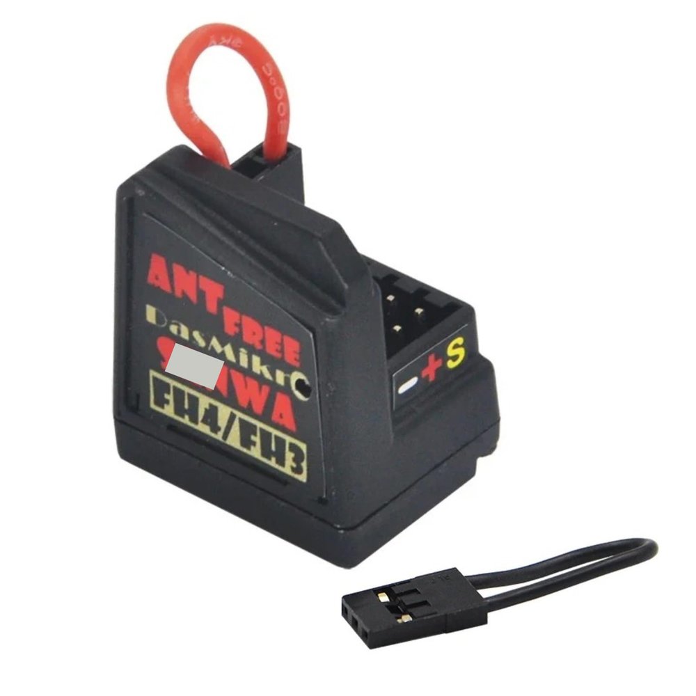HTLNUZD Receiver FH3 FH4 4 Channel Antennaless Surface Receiver RC Car Model 2.4G Receive
