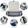 miaozhen Dark Blue Stars Dot Beige stroller organizer shoulder strap storage caddy basket accesorios para accesorios para carriolas de view 2