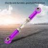 EVTSCAN 6Pcs Aluminum Alloy Adjustable Turnbuckle Rod Linkage for RC Car Upgrades (Purple) view 4