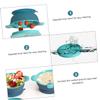 CHICAMPERA Tableware Food-grade Silicone Boy Girl Plate and Bowl for Easy Weaning Portable and Lightweight Safe for Boy Girl view 3