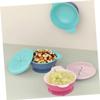 CHICAMPERA Tableware Food-grade Silicone Boy Girl Plate and Bowl for Easy Weaning Portable and Lightweight Safe for Boy Girl view 4