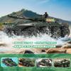 ANTSIR RC Tank Amphibious IFV Remote Control Truck Toy for Kids 5-12, 40+ Min Playtime, 2.4Ghz Waterproof Off-Road Crawler with Manually Rotating Turret (Green Camouflage) view 2
