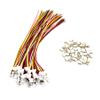 60 Pairs 28AWG 150mm Micro JST SH 1.0mm Pitch 4 Pin Female Connector and Male Plug Wire Cable for RC Toys PCB LED Strips Household Appliances view 1