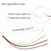 60 Pairs 28AWG 150mm Micro JST SH 1.0mm Pitch 4 Pin Female Connector and Male Plug Wire Cable for RC Toys PCB LED Strips Household Appliances view 4