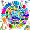 Air Dry Clay 156 Colors, Modeling Clay for Kids, Model Magic Clay, DIY Molding Clay Kit with Sculpting Tools, Soft and Non-Sticky, Arts and Crafts Gift for Boys Girls Kids view 2