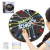 Brainy Knots Rope Untangling Game - Fun Puzzle Board Games for Kids & Adults! Portable Educational Strategy String Toy to Train Brain & Reflex Skills view 1