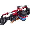 for Vanquish for Phoenix VS4-10 F10 1/10 Portal Axle RC Crawler Full Hydraulic Steering Cylinder Kit with BTA Servo Mount DIY Parts RC Car DIY Parts(Red) view 4