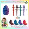 3D Printed Dragon Egg,Dragon Eggs with Dragon Inside,Surprise Dragon Egg Toy,Prefilled Easter Eggs Basket Stuffers,Cool Animals Dino Eggs for 5-7 4-6 8-12 Year Old Boys Kid GirlsLuminous,Small view 2