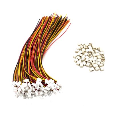 60 Pairs 28AWG 150mm Mini Micro JST SH 1.0mm Pitch 3 Pin Female Connector and Male Plug Wire Cable for RC Toys PCB LED Strips Household Appliances
