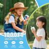 Dinosaur Walkie Talkie for Kids Age 3-5,2 Pack Walkie Talkies Outdoor Indoor Toys with 1000ft Range,Christmas Birthday Gifts Toys for 4 5 6 7 8 Year Old Boys Girls view 2