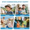 Dinosaur Walkie Talkie for Kids Age 3-5,2 Pack Walkie Talkies Outdoor Indoor Toys with 1000ft Range,Christmas Birthday Gifts Toys for 4 5 6 7 8 Year Old Boys Girls view 4
