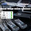 LKTOP 200W Air 3/Air 3S Parallel Charging Hub Fast Battey Charger Kit for DJI/Specta Air3 Series Drone Accessories, 60% Storage/Silent/Output Mode, LCD Screen Display (Charge 3 Batteries: 1hr 10min) view 2
