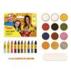 Jovi - Face Paint Schoolpack set 12 jars 8ml with assorted colors + cosmetic pencil + 8 sponges, body paint, make up view 3