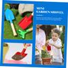BCOATH 1set Boy Girl Gardening Tools Mini Shovel and Rake for Ergonomic Design for Little Hands Kit Includes Bucket view 2