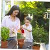 BCOATH 1set Boy Girl Gardening Tools Mini Shovel and Rake for Ergonomic Design for Little Hands Kit Includes Bucket view 4
