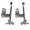 Shaft System Support Assembly, Hanger and Shaft Fixing Bracket for Remote Control Boats, with Sets of Left Hand and Right Hand Propellers for Dual Motors(10CM-3mm) view 1