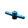 Aluminum Alloy Steering Arms 3MM/4MM/5MM, Color-Coded Single & Double Arms, for Servo Motors & RC Models(4mm-blue-47mm) view 1