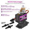 10 Pack Mg90s Servo Motor 9g Micro Servos Kits Metal Gear for DIY Smart Robot Toys RC Toy Car Model Helicopter RC Boat view 3