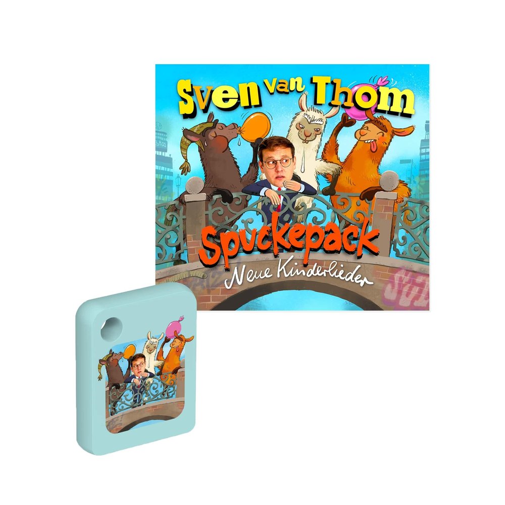 Galakto Audio Token: Sven Van Thom - Spit Pack, Music for Children from 3 Years, Playing Time Approx. 50 Minutes