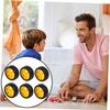 BESPORTBLE 6pcs for Boy Girl Smart Car Robot Toys Bauble Wheels for Model Accessories and Versatile Rubber Tire view 3