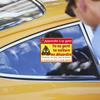 120pcs French Parking Violation Stickers Illegally Parked Decal 2x3 Inch Multi Reasons Parking Violation Label Funny Prank Its Time to Punish Parking Lot Idiots Gag Gift view 3