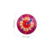 Kisangel 3pcs Boy Girl Educational Wooden Clock Toy for Learning Color Recognition Family Interaction Safe and Lightweight Montessori Teaching Aid view 2