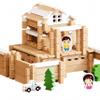105Pcs Wooden Building Blocks Construction Set for Kids Ages 3-8,Preschool Learning Toys for Toddlers, Boys & Girls Birthday Gift, Educational STEM Toy view 1
