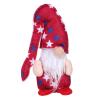 Abaodam Patriotic Gnome Figurines Charming Plush Decorations for Fourth of July Labor Day Memorial Day Celebrations for Desktop Indoor Spaces view 1