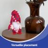 Abaodam Patriotic Gnome Figurines Charming Plush Decorations for Fourth of July Labor Day Memorial Day Celebrations for Desktop Indoor Spaces view 2