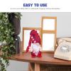 Abaodam Patriotic Gnome Figurines Charming Plush Decorations for Fourth of July Labor Day Memorial Day Celebrations for Desktop Indoor Spaces view 3