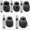 0.5M Pinion Gear 13T 14T 15T 16T 17T Hardened Steel 3.175mm Bore with 2.3mm Adapter, Gear for ARRMA 1/14 Typhon 1/16 Mojave 1/18 Granite, Losi 1/12, 0.5Mod Gear 13T-27T for HOBBYWING Motors view 1