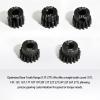 0.5M Pinion Gear 13T 14T 15T 16T 17T Hardened Steel 3.175mm Bore with 2.3mm Adapter, Gear for ARRMA 1/14 Typhon 1/16 Mojave 1/18 Granite, Losi 1/12, 0.5Mod Gear 13T-27T for HOBBYWING Motors view 3