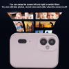 4K 64MP Touchscreen Digital Camera, Portable Screen Compact Camera OTG Connectivity, Movies Music Player, Autofocus Vlogging Device for Teens Boys Girls Outdoor Travel view 2