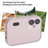 4K 64MP Touchscreen Digital Camera, Portable Screen Compact Camera OTG Connectivity, Movies Music Player, Autofocus Vlogging Device for Teens Boys Girls Outdoor Travel view 4