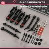 Mesimsple Front Rear Shocks CVD Drive Shaft Kit & Body Clips for Arrma 1/10 Big Rock V3 RC Car Driveshaft Upgrade Parts view 2