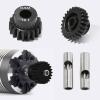 0.5M Pinion Gear 18T 19T 20T 21T 22T Hardened Steel 3.175mm Bore with 2.3mm Adapter Shaft, Gear for ARRMA 1/14 Typhon 1/16 Mojave 1/18 Granite, Losi 1/12, 0.5Mod Gear 13T-27T for HOBBYWING Motors view 4