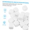 BESPORTBLE 20pcs Rounded Corner Acrylic Blank Dices Fun Blank Dice for Boys and Girls DIY Math Teaching Props view 2