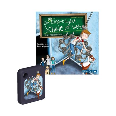 Galakto Audio Token: Die unlangweiligste Schule der Welt - Auf Klassenfahrt, Audiobook for Children from 8 Years, Playing Time Approx. 150 Minutes