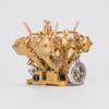 ENGINEDIY RW-V4 Steam Engine Model, Mini V-Shape 4-Cylinder Reciprocating Steam Engine for 90-150cm Steamships, Lifespan Over 2k Hours, Vintage Collections, Desktop Ornaments (Without Boiler) view 4