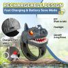 cxjoigxi Dinosaur Walkie Talkies for Kids, Dinosaur Toys, Rechargeable Wrist Walkie Talkie with Flashlight, Outdoor Adventure Camping Gear, T-Rex Dino Toy Birthday Gifts for Boys Girls 3-12 Years Old view 2