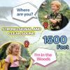 cxjoigxi Dinosaur Walkie Talkies for Kids, Dinosaur Toys, Rechargeable Wrist Walkie Talkie with Flashlight, Outdoor Adventure Camping Gear, T-Rex Dino Toy Birthday Gifts for Boys Girls 3-12 Years Old view 4