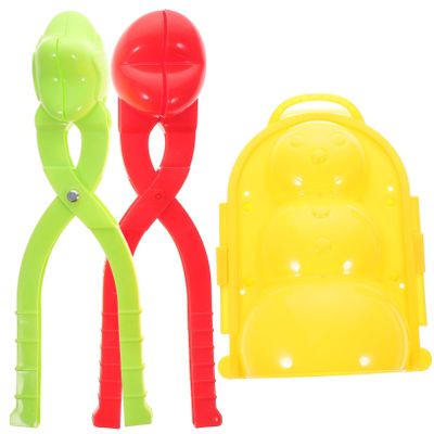 BRIGHTFUFU 3Pcs Maker Clips Creative Outdoor Fight for Fun Holders Heart Star and Snowman Shapes Tool for Family Fun
