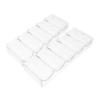 SOPOTUTU 2pcs Acrylic Poker Chip Holder Tray Portable Multi-grid Storage Case for Poker Chips Rack Box view 1