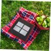 BRIGHTFUFU 1Set Portable Mini Mahjong Set Tiles with Bag for Camping Travel Home Entertainment Friends and Family view 2