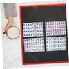 BRIGHTFUFU 1Set Portable Mini Mahjong Set Tiles with Bag for Camping Travel Home Entertainment Friends and Family view 3