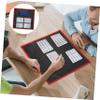 BRIGHTFUFU 1Set Portable Mini Mahjong Set Tiles with Bag for Camping Travel Home Entertainment Friends and Family view 4