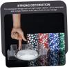 BESPORTBLE Revolving Card Holder with Tray Plastic Playing Card Storage Easy Access Rotary Design for Poker Holds Decks Smooth Finish for Comfortable Use view 2