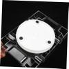 BESPORTBLE Revolving Card Holder with Tray Plastic Playing Card Storage Easy Access Rotary Design for Poker Holds Decks Smooth Finish for Comfortable Use view 3