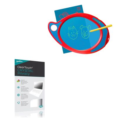 BoxWave Screen Protector Compatible with Boogie Board Play n Trace - ClearTouch Crystal Privacy (2-Pack), Privacy Screen Protector Flexible Film Clear